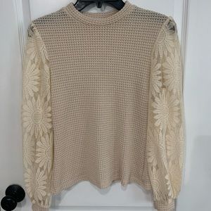 Beige sweater/shirt